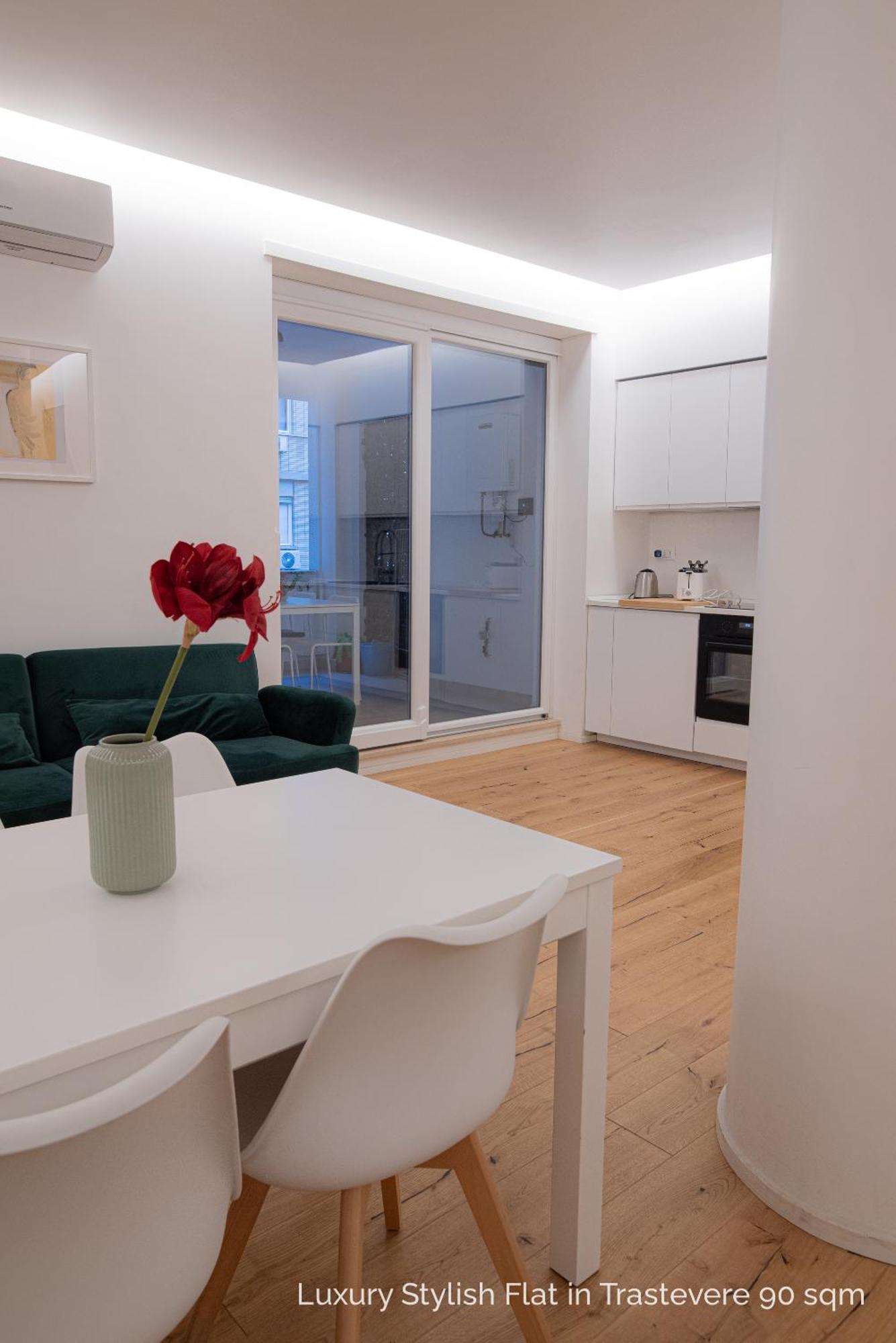 La Dolce Vita - Luxury Stylish Flats In Trastevere 70-90Sqm Roma Eksteriør bilde