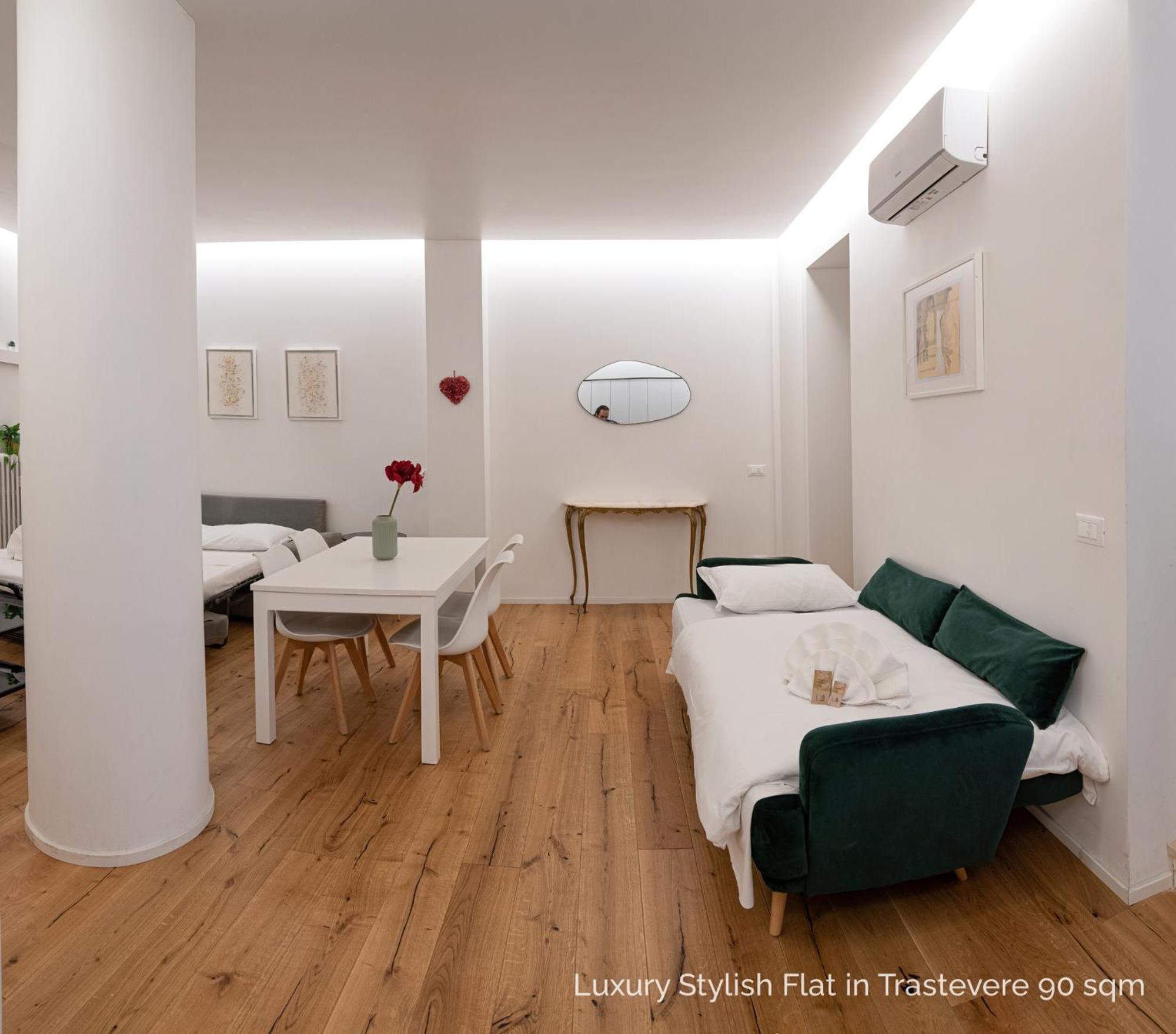 La Dolce Vita - Luxury Stylish Flats In Trastevere 70-90Sqm Roma Eksteriør bilde