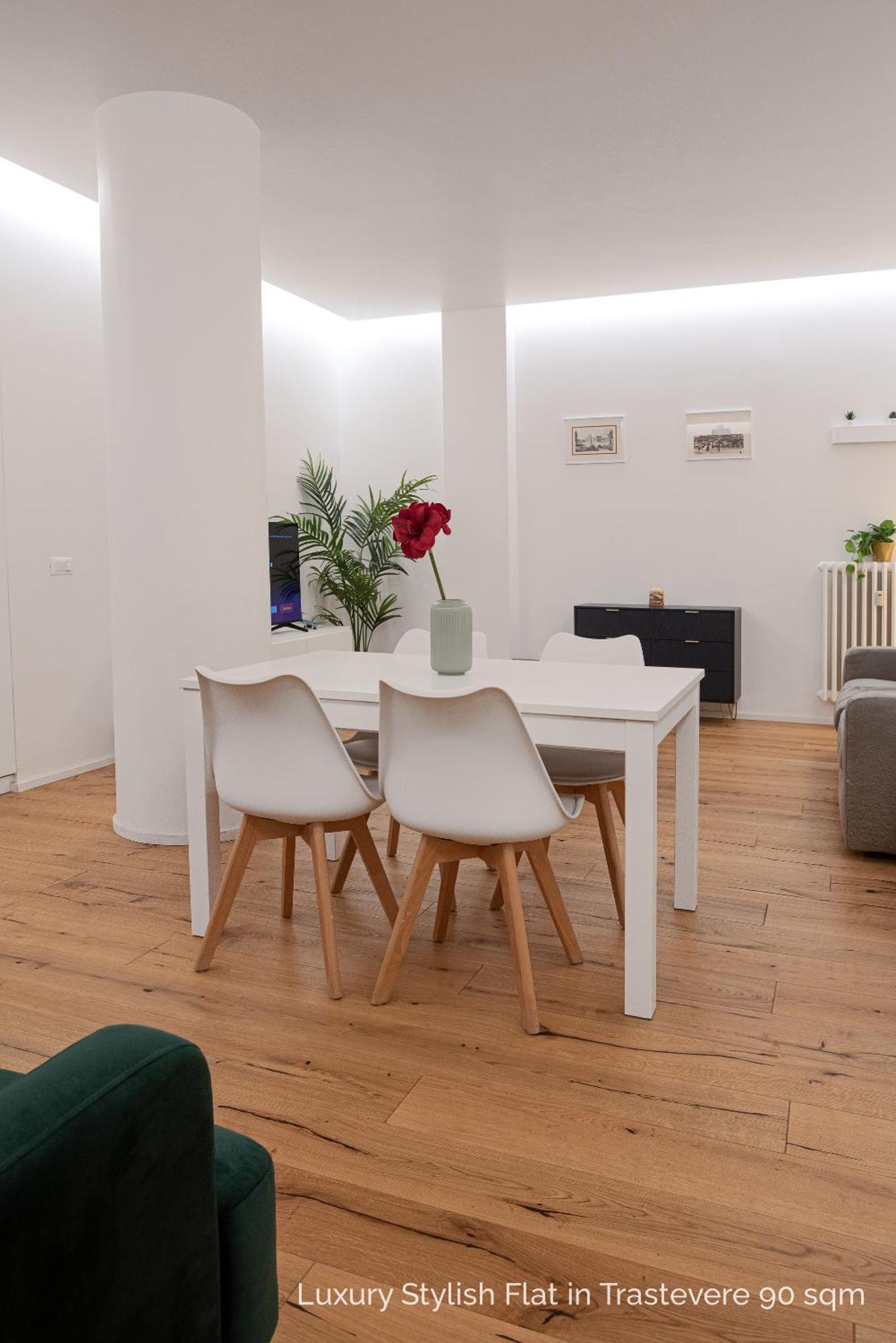 La Dolce Vita - Luxury Stylish Flats In Trastevere 70-90Sqm Roma Eksteriør bilde