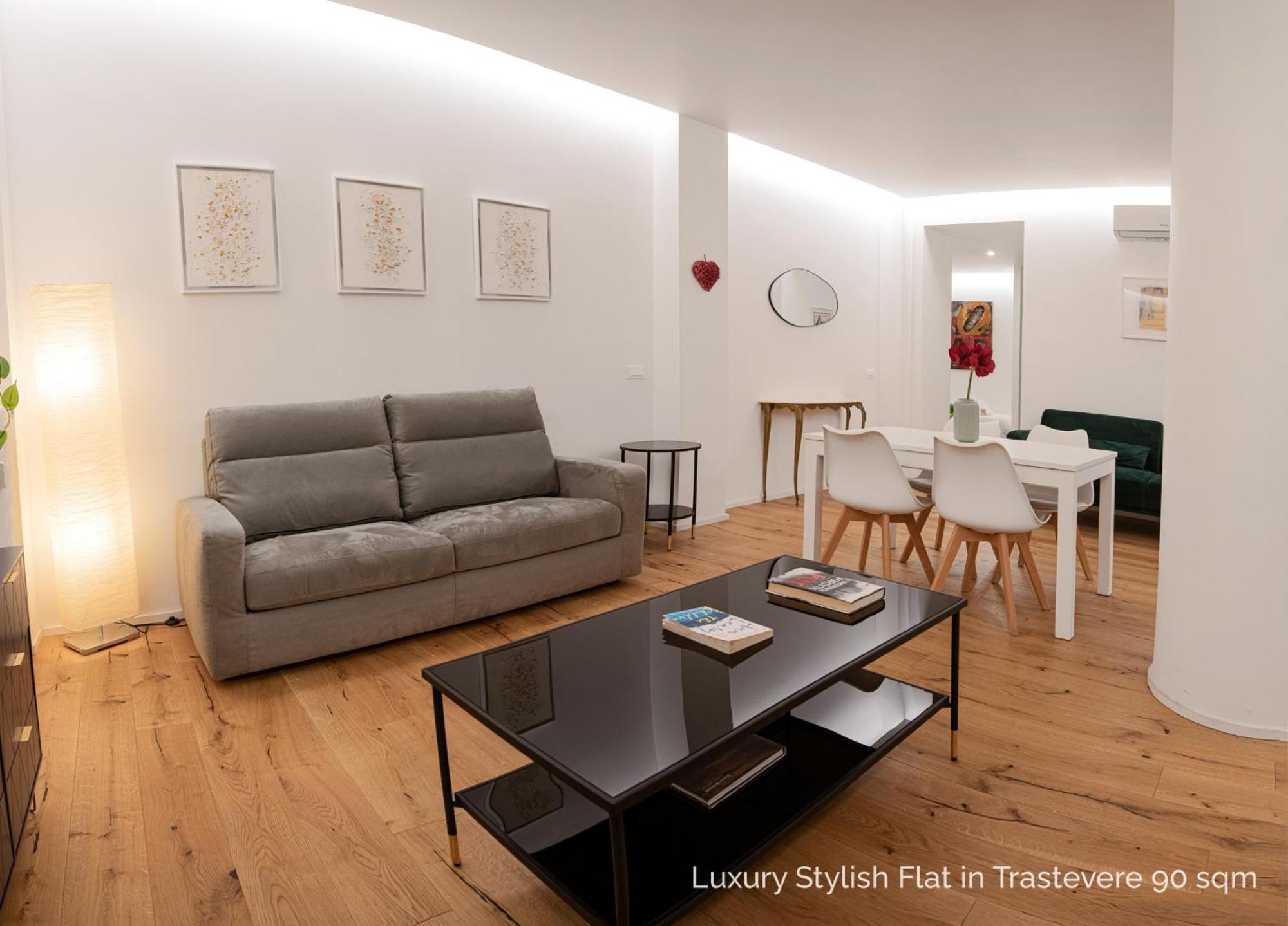 La Dolce Vita - Luxury Stylish Flats In Trastevere 70-90Sqm Roma Eksteriør bilde