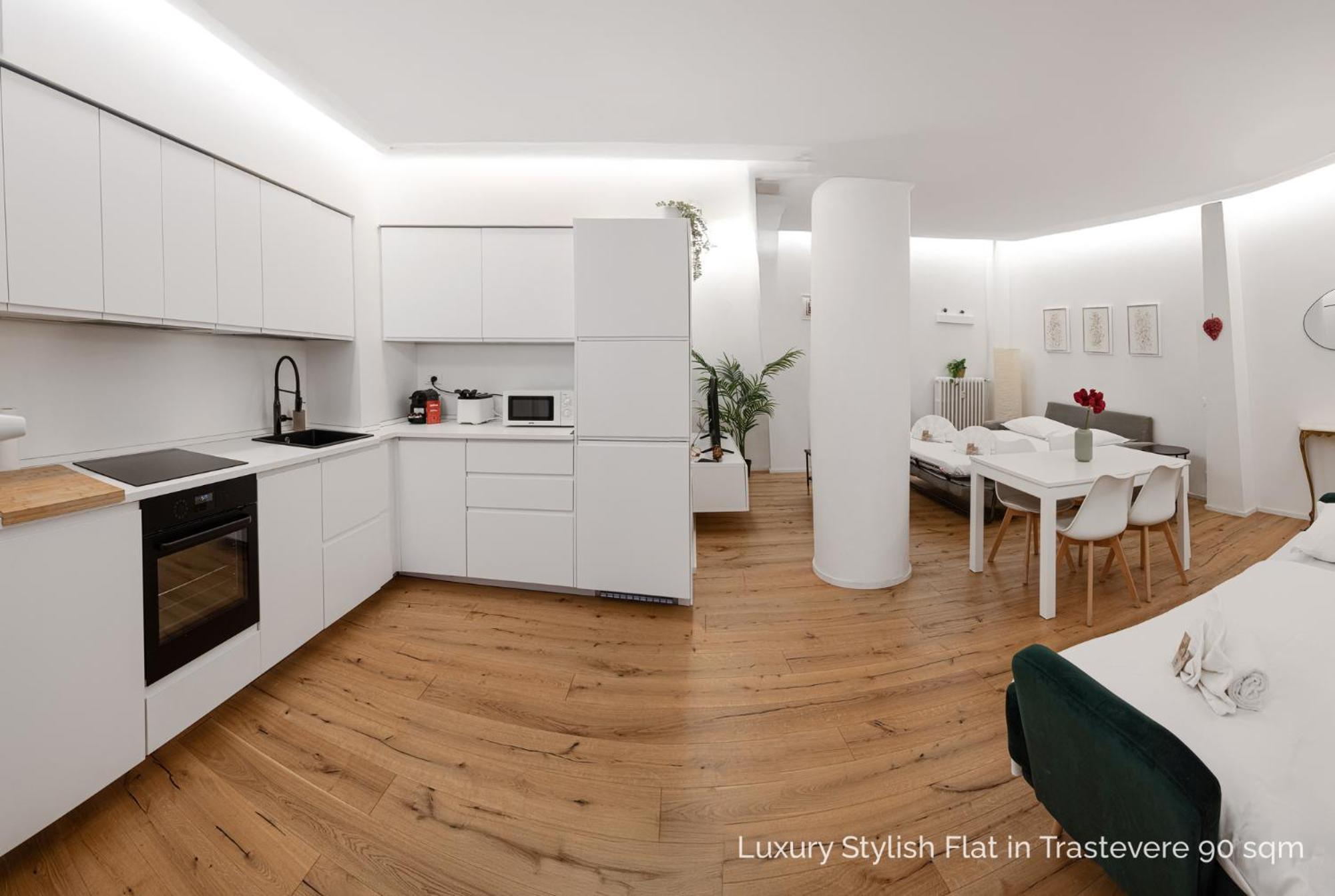La Dolce Vita - Luxury Stylish Flats In Trastevere 70-90Sqm Roma Eksteriør bilde