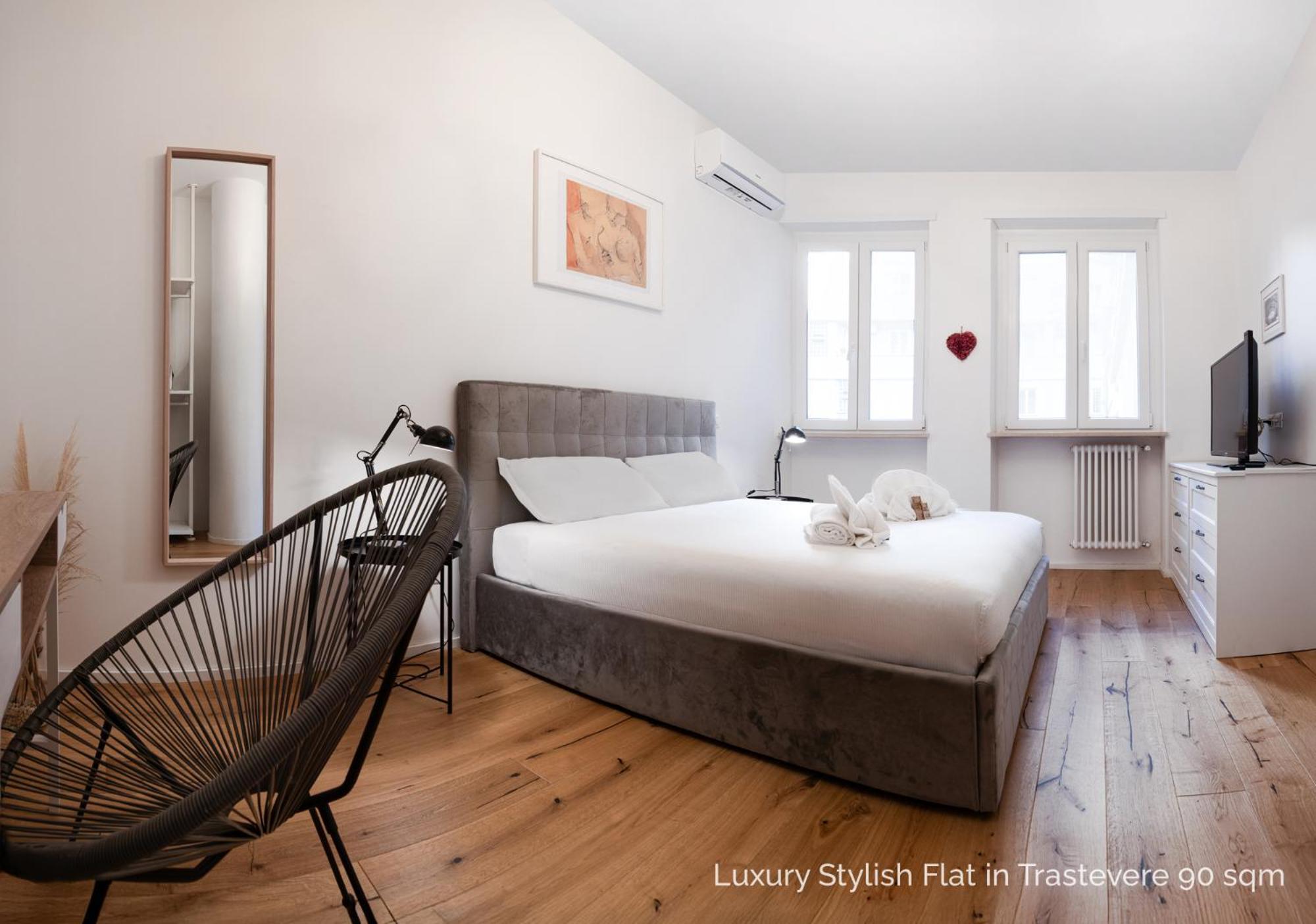 La Dolce Vita - Luxury Stylish Flats In Trastevere 70-90Sqm Roma Eksteriør bilde