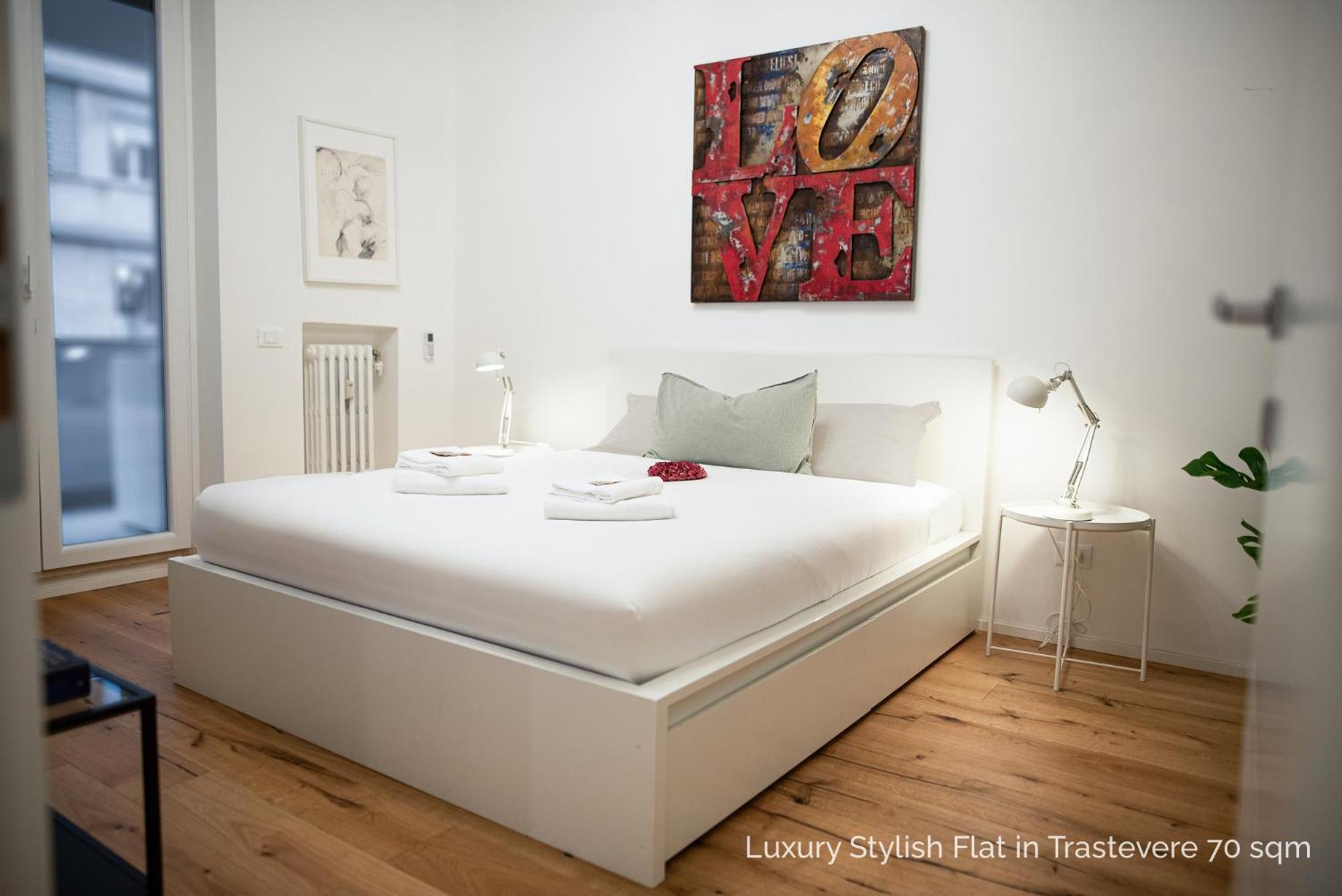 La Dolce Vita - Luxury Stylish Flats In Trastevere 70-90Sqm Roma Eksteriør bilde