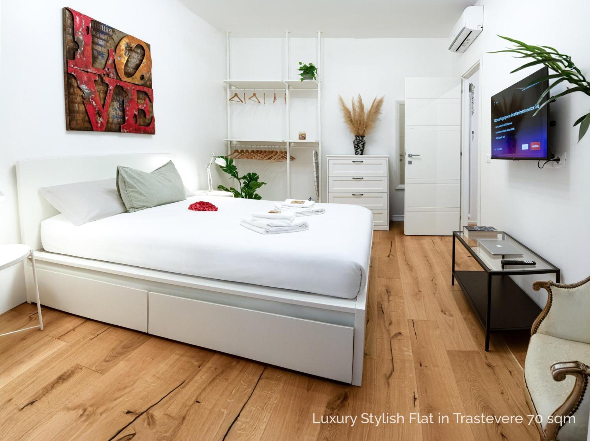 La Dolce Vita - Luxury Stylish Flats In Trastevere 70-90Sqm Roma Eksteriør bilde