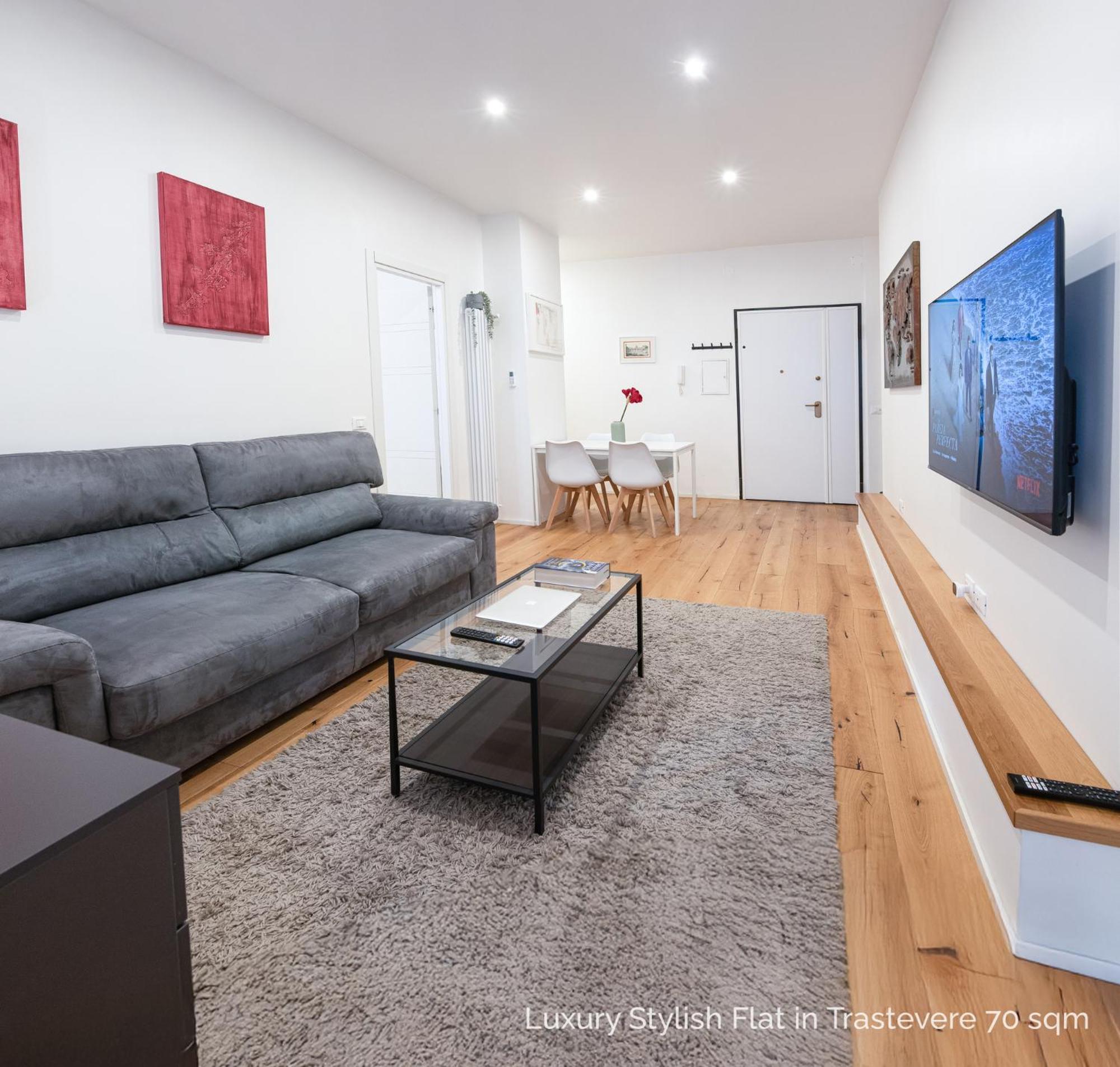 La Dolce Vita - Luxury Stylish Flats In Trastevere 70-90Sqm Roma Eksteriør bilde